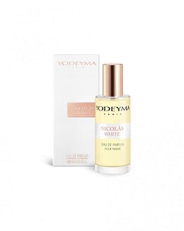 yodeyma nicolas white fragrance bottle 15ml